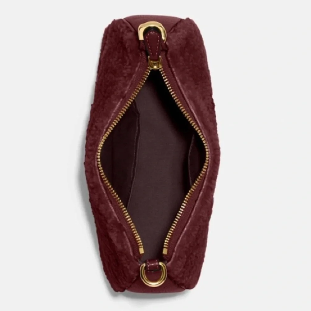 Coach Shearling Terri Mini Shoulder Bag - Picture 2 of 6